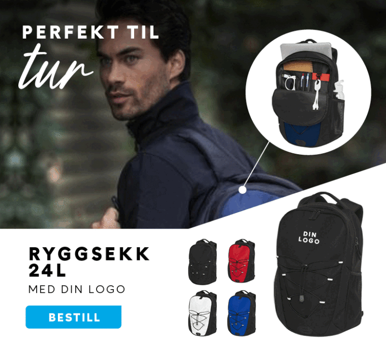 DataTrykk ryggsekk 24L